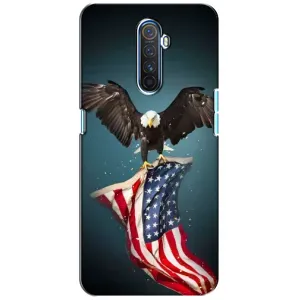Чохол Прапор USA для Realme X2 Pro (Орел і прапор)
