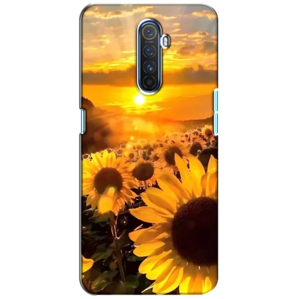Чехол с рисунком «поле подсолнухов» для Realme X2 Pro