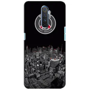 Силиконовые Чехлы принт Футбол на Realme X2 Pro (PSG)