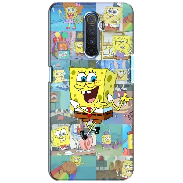 Чехол с рисунком «Радостный Спанч Боб» для Realme X2 Pro