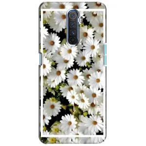 Чехол с ромашками на Realme X2 Pro (Рамка в ромашках)