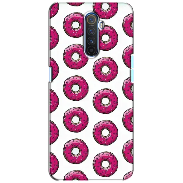 Чехол с рисунком «Розовые пончик» для Realme X2 Pro Чехол с рисунком «Розовые пончик» для Realme X2 Pro