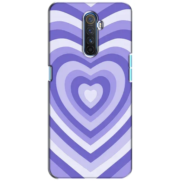 Чехол с рисунком «Сердце фиолет» для Realme X2 Pro Чехол с рисунком «Сердце фиолет» для Realme X2 Pro