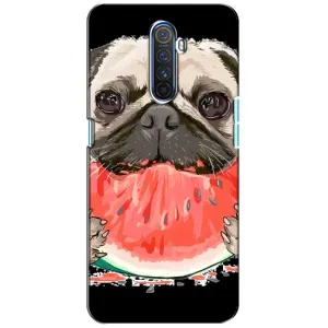 Чохол (ТПУ) Милі песики для Realme X2 Pro (Смішний Мопс)