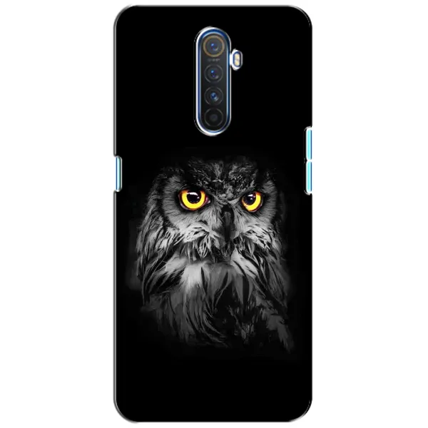 Чехол с рисунком «Сова на чёрном» для Realme X2 Pro Чехол с рисунком «Сова на чёрном» для Realme X2 Pro