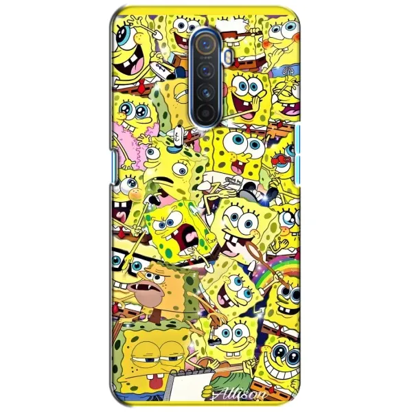 Чехол с рисунком «Спанч Боб Арт» для Realme X2 Pro