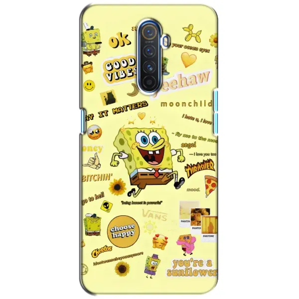 Чехол с рисунком «Спанч Боб бежит» для Realme X2 Pro