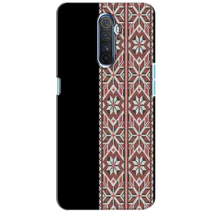 Силиконовый Чехол на Realme X2 Pro с картинкой Вышиванки (Стильная вишиванка)
