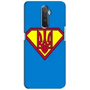 Чохол з картинкою (Патріотичний ГЕРБ) на Realme X2 Pro (Герб - супер герой)