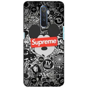 Чехол с Брендами одежды на Реалми Х2 Про (Supreme Маус)