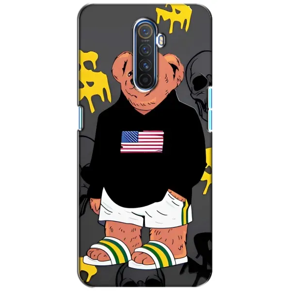 Чехол с рисунком «Teddy USA» для Realme X2 Pro Чехол с рисунком «Teddy USA» для Realme X2 Pro