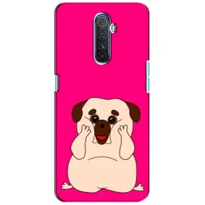 Чохол (ТПУ) Милі песики для Realme X2 Pro (Веселий Мопсік)