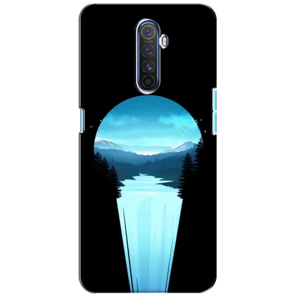 Чехол с рисунком «Синий Водопад» для Realme X2 Pro Чехол с рисунком «Синий Водопад» для Realme X2 Pro
