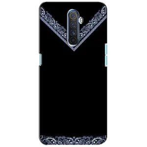 Силиконовый Чехол на Realme X2 Pro (Воротник вышиванки)