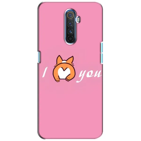 Чохол з малюнком «Я тебе кохаю» для Realme X2 Pro Чохол з малюнком «Я тебе кохаю» для Realme X2 Pro