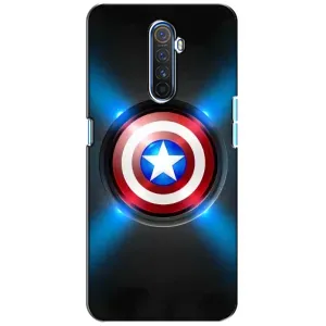 Чохол с Щітом Капітана Америки на Realme X2 Pro (Яскраий Щит Капітана)