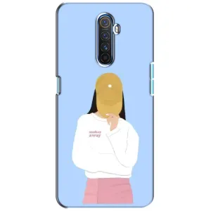 Силиконовый Чехол на Realme X2 Pro с картинкой Стильных Девушек (Желтая кепка)