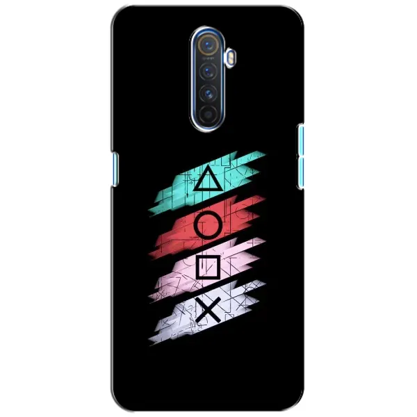 Чехол с рисунком «Значки Sony» для Realme X2 Pro Чехол с рисунком «Значки Sony» для Realme X2 Pro