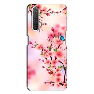 Чохол з картинкою Сакури на Realme X3 (Метелики на сакурі)