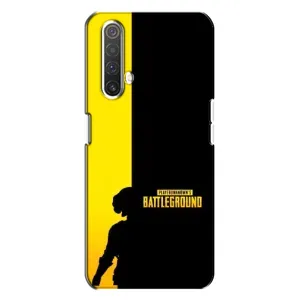 Чохол (TPU) з картинкою "Лого Пабг" на Реалмі Х3 (Battlegrounds)