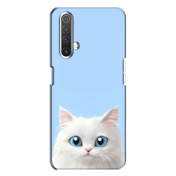Чехол с рисунком «Белый кот» для Realme X3 Чехол с рисунком «Белый кот» для Realme X3