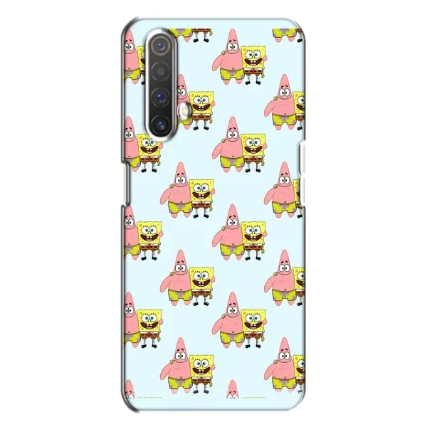 Чехол с рисунком «Боб и Патрик» для Realme X3