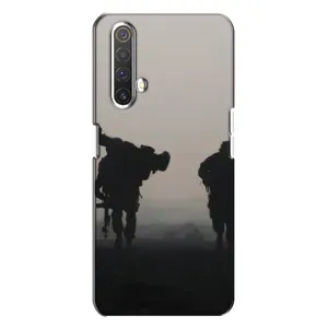 Чохли на військову тематику для Realme X3 (Бій солдат)