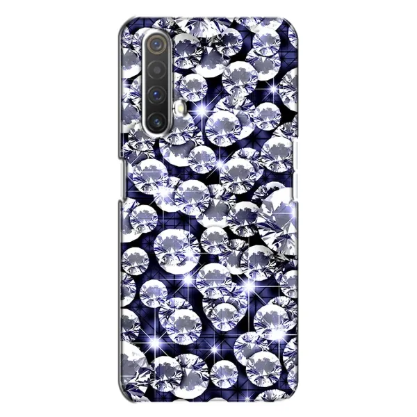 Чехол с рисунком «Бриллианты» для Realme X3