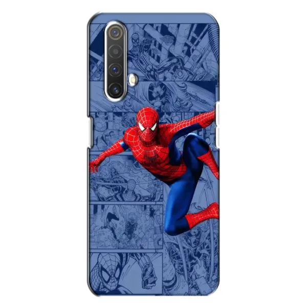 Чехол с рисунком «Человек Паук» для Realme X3