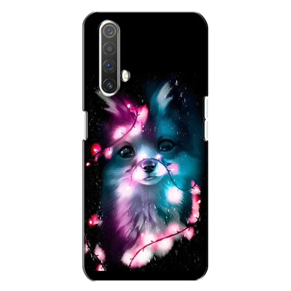 Чехол с рисунком «Черная Лиса» для Realme X3 Чехол с рисунком «Черная Лиса» для Realme X3