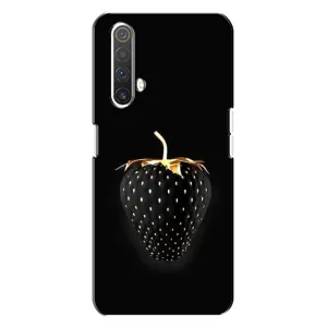 Чохол з зображенням смачної їжі для Realme X3 (Чорна полуниця)