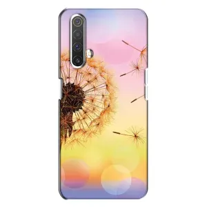 Силиконовый Чехол с одуванчиками на Realme X3