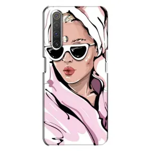 Чохол з картинкою Модні Дівчата Realme X3 (Дівчина в халаті)