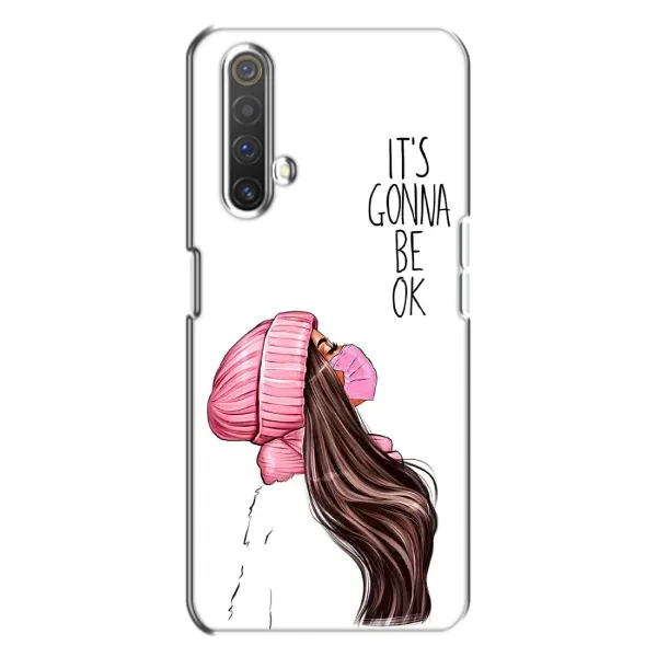 Чехол с рисунком «Девушка в маске» для Realme X3 Чехол с рисунком «Девушка в маске» для Realme X3