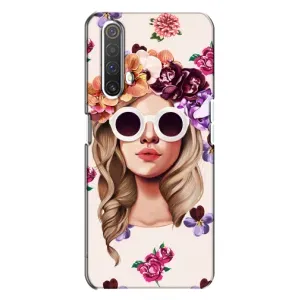 Чохол з картинкою Модні Дівчата Realme X3 (Дівчина в окулярах)
