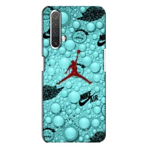 Силиконовый Чехол Nike Air Jordan на Реалми Х3 (Джордан Найк)