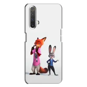 Силиконовый чехол с принтом Зоотрополіс для Realme X3 (Джуди и Ник)