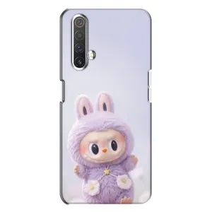 Чехол с принтом Лабубу для Realme X3 (Фиолетовый Лабубу)