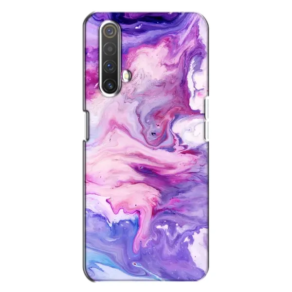 Чехол с рисунком «Фиолетовый мрамор» для Realme X3 Чехол с рисунком «Фиолетовый мрамор» для Realme X3