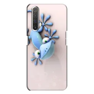 Чехлы с изображением разных животных для Realme X3 (Геккон)
