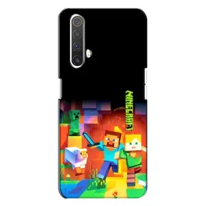 Чохли для Realme X3 (Персонажі МайнКрафт) (Герой Майнкрафт)