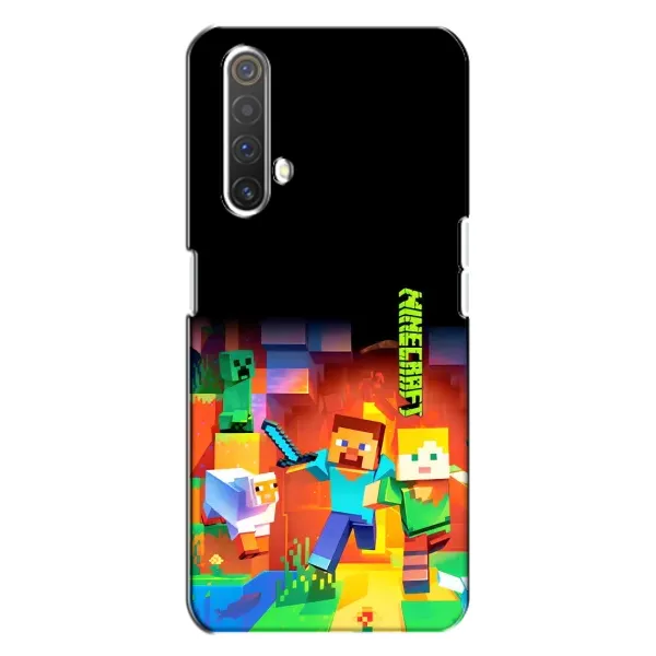 Чехол с рисунком «Герой Майнкрафт» для Realme X3 Чехол с рисунком «Герой Майнкрафт» для Realme X3