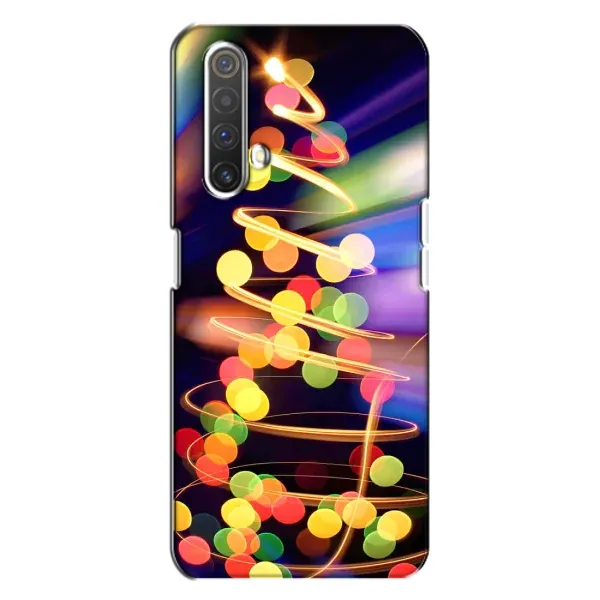 Чехол с рисунком «Гирлянды» для Realme X3