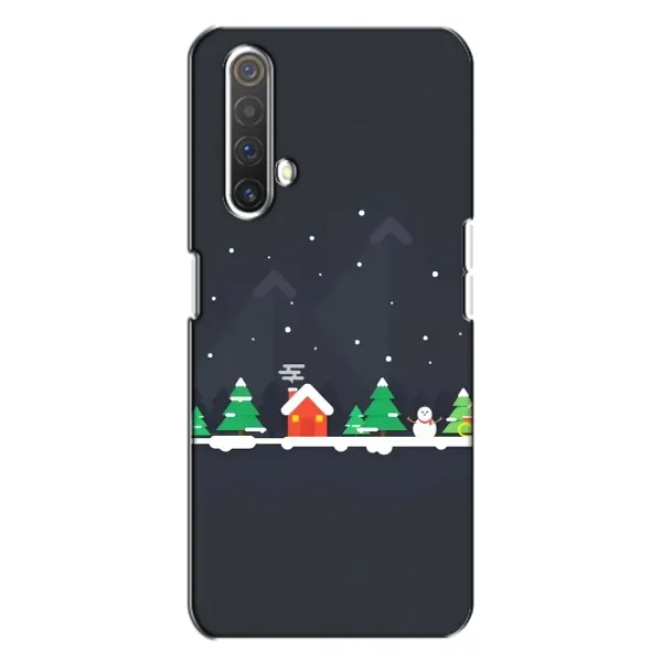 Чехол с рисунком «Город зимний» для Realme X3 Чехол с рисунком «Город зимний» для Realme X3