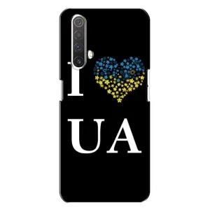 Силиконовый Чехол на Realme X3 (Я-Украина) (I Love UA)