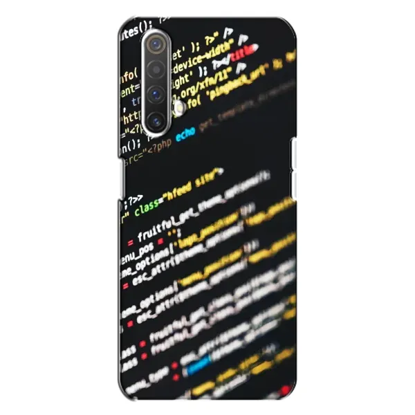 Чехол с рисунком «Код» для Realme X3 Чехол с рисунком «Код» для Realme X3