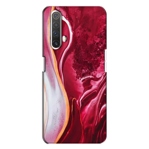 Чехол с рисунком «Красный мрамор» для Realme X3 Чехол с рисунком «Красный мрамор» для Realme X3