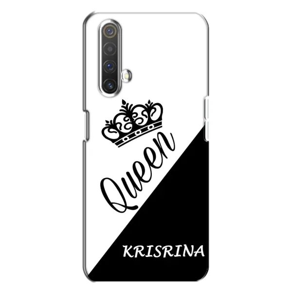 Чехол с рисунком «KRISTINA» для Realme X3