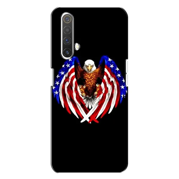 Чехол с рисунком «Крылья США» для Realme X3