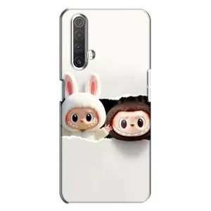 Чехол с принтом Лабубу для Realme X3 (Фигурки Labubu)